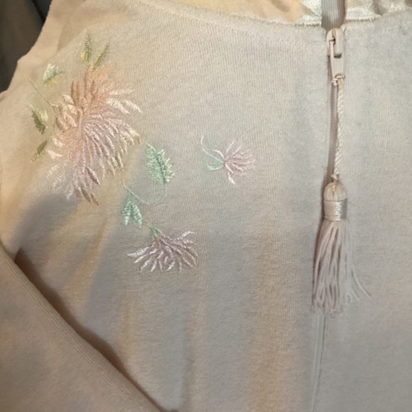 Vintage Collette by miss Elaine zip up terry nightgown - Picture 3 of 6